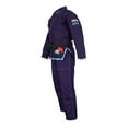 thumbnail image 6 of Fuji Women's Navy Blue Suparaito Brazilian Jiu Jitsu Gi (W1), 6 of 7