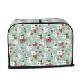 thumbnail image 2 of Picia Bunny And Rose Print 2 Slice Toaster Cover , Toaster Protector Dustproof Kitchen Appliance Cover, Kitchen Appliance Dustproof Protector, 2 of 7