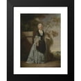 thumbnail image 2 of Francis Wheatley 15x18 Black Modern Framed Museum Art Print Titled - Mrs. Bentley, 2 of 5