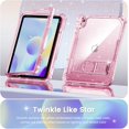 thumbnail image 3 of Sparkling Clear Anti-Drop Case with Stand for iPad 10th/11th Gen, 3 of 9