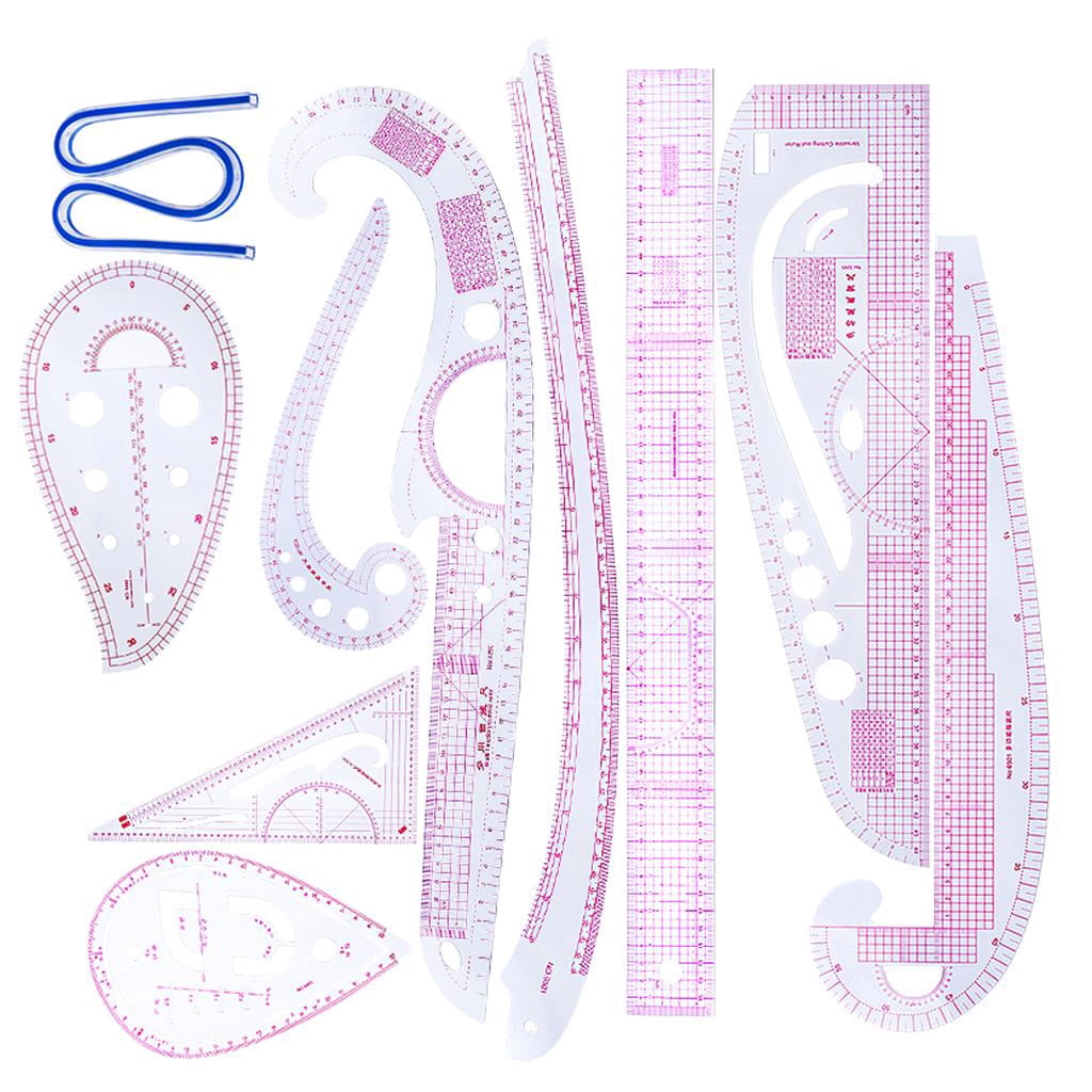 Sewing Tools Set Ruler Set- French Curve Sewing Tool