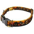 thumbnail image 3 of Country Brook Petz® Gunmetal Premium Midnight Fright Reflective Dog Collar, Small, 3 of 5