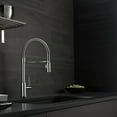 thumbnail image 3 of Delta 9659T-DST Trinsic, Single Handle Pull-Down Spring Spout Kitchen Faucet with Touch2O Technology, Chrome, 3 of 5