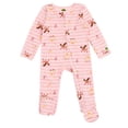 thumbnail image 1 of Pieza única para bebé John Deere con cremallera Sleep N' Play rosa 3-6M, 1 of 5