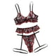 thumbnail image 1 of Sexy mujer malla amor bordado Babydoll ropa interior perspectiva ropa de dormir íntima Tanga con liguero conjunto de lencería Fridja nalpqowj39361, 1 of 6
