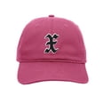 thumbnail image 2 of Daxton Old English 3D Alphabet Letters Numbers Initial Baseball Dad Hat - Hot Pink, Letter X, 2 of 2