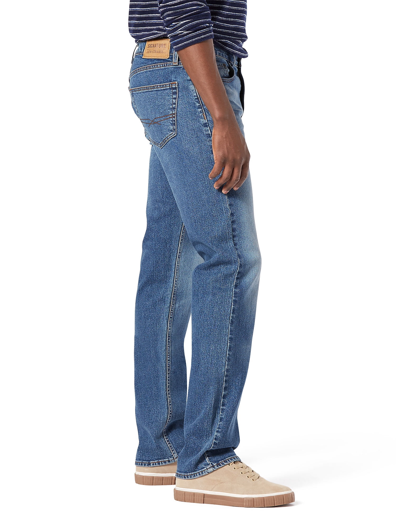 Levi Strauss Signature Men's and Big and Tall Regular Fit Jeans