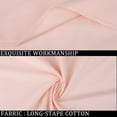 thumbnail image 5 of PiccoCasa 1Pc Pillowcase Zipper Long Staple Cotton, Standard Pink, 5 of 7