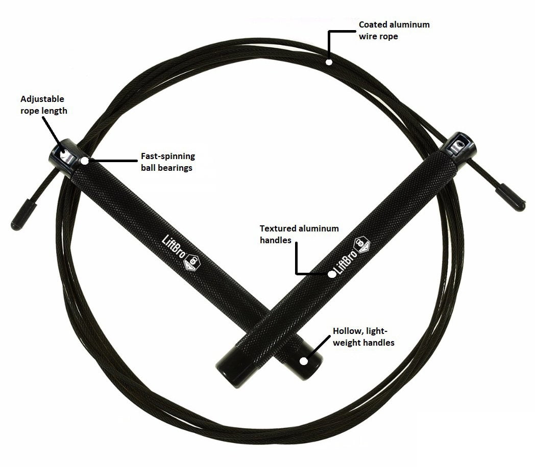 LiftBro Beast Release Jump Rope v.2.0