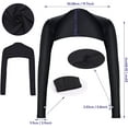 thumbnail image 2 of 2PCS Cooling Shawl Arm Sleeve with Finger Hole Anti-UV Sun Protection Shrug for Golf & Outdoor Sports, 2 of 7