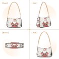 thumbnail image 7 of FORMRS Womens Shoulder Bag with Chain Strap Clutch Purse Cute Tote Handbag, Beige Christmas Santa, 7 of 7