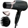 thumbnail image 1 of Secador de pelo Panasonic Nanoe Salon con boquilla oscilante de secado rápido, difusor para cabello rizado y ondulado, ajuste de calor de 3 velocidades para un peinado fácil y un cabello saludable, EH, 1 of 5