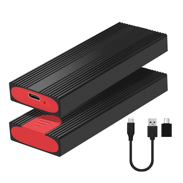 EZLIFE Para carcasa de disco duro multiprotocolo SSD NGFF, NVMe USB3.1 Gen 2 tipo CY X5X0