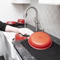 thumbnail image 4 of T-fal Microfiber Dish Drying Mat Reverses to Mesh, 2 Piece Set, Black, 4 of 7