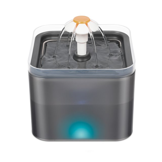 Fuente De Agua Automática Para Mascotas 2L 67Oz Dispensador De Agua Para Mascotas Fuente De Agua Potable Eléctrica Carga Usb Para Gatos Perros Mascotas Methold PT001210-00