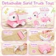 thumbnail image 3 of Juguetes de playa Tagitary Unicorn Sand con bolsa de malla para niños, 3 of 8