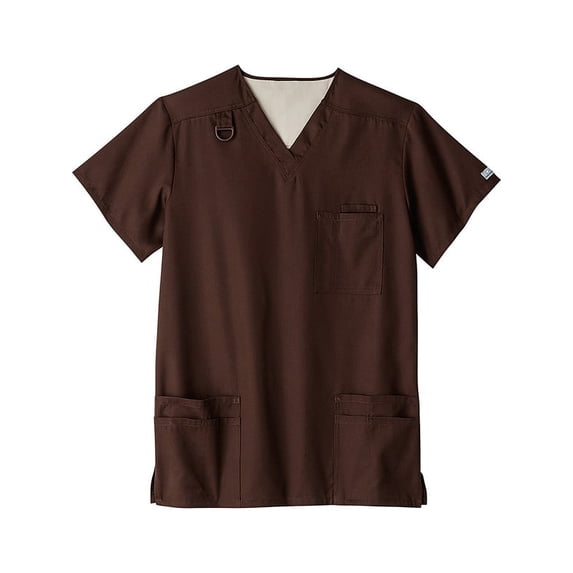 clearance fundamentals by white swan men's everything solid scrub top