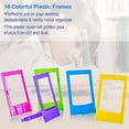 thumbnail image 5 of 5 in 1 Giant Colorful Bundle Kit Accessories for Fujifilm Instax Mini 9/8 Camera - Assorted Accessory Pack of 120 Sticker Frames + 10 Plastic Desk Frames + 20 Hanging Frames + MORE, 5 of 7