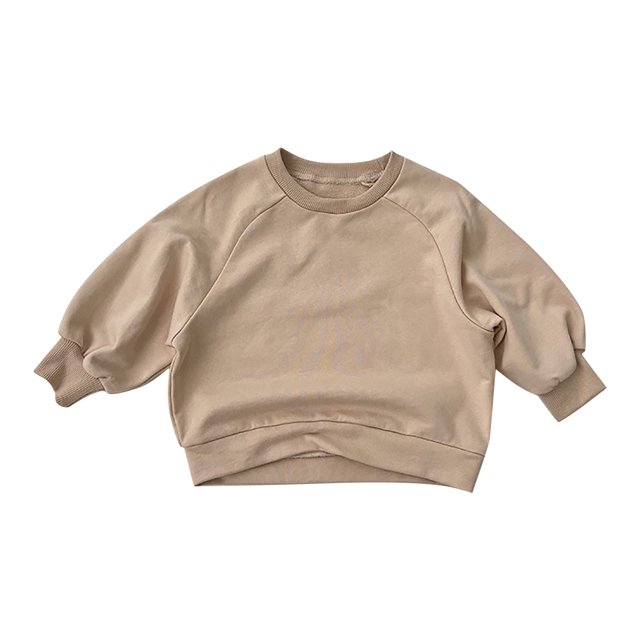 Hfolob Chandail à Capuche Garçon Tout-Petit Filles Basique Col Rond Chandail Manteau Uni Hauts Enfants