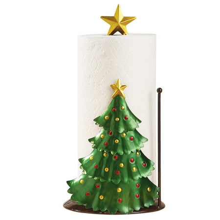 Christmas Kitchen Decoration - Christmas Tree Paper Towel Holder - Walmart.com