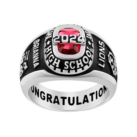 Order Now for 2025 Graduation, Freestyle Women's Celebrium -Top Classic Class Ring, Personalized, High School or College