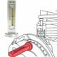 thumbnail image 3 of Herramienta Nivel De Alineación De Cuatro Ruedas Herramienta De Calibre Magnético Ajustable Herramienta De Ajuste Del ángulo De Las Ruedas Camber Instrumento De Nivelación De, 3 of 7
