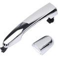 thumbnail image 2 of Exterior Rear Right Passenger Side Chrome Door Handle for Kia Sorento 2011 2012 2013 2014 2015 OE# 826512P010 836622P010, 2 of 7