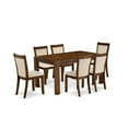 thumbnail image 2 of CNMZ7-NN-32- Wood Table and 6 Chair - Sand Blasting Antique Walnut Finish, 2 of 2