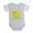 Heather Gray, variant on CafePress - Ducky - Cute Infant Baby Football Bodysuit