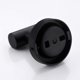 thumbnail image 4 of Perchero CHAO Negro Gancho de Pared Toallero de Baño Acero Inoxidable, 4 of 5
