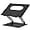 A-Black, variant on Aluminum Laptop/Computer Stand, Ergonomic Adjustable Notebook Stand, Riser Holder, Compatible with Air, Pro, Dell, HP, Lenovo More 10-14" Laptops, Silver