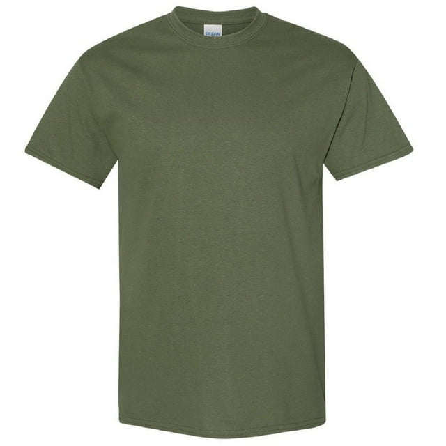 Gildan Mens Heavy Cotton Short Sleeve T-Shirt (Pack Of 5)