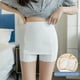 thumbnail image 3 of VISgogo Pantalones cortos de seguridad debajo de la falda para mujer, pantalones cortos de estilo simple con cintura elástica de doble capa de Color sólido, mallas de seguridad informales VISgogo moda, 3 of 9