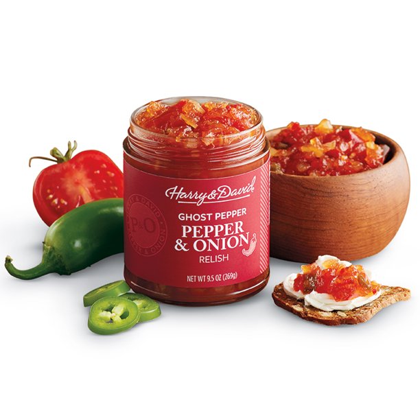 Harry & David Pepper & Onion Relish with Ghost Pepper, 9.5 Oz Walmart