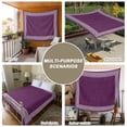 thumbnail image 6 of Dark Purple Retro Greek Key Tapestry for Bedroom Wall Hanging Tapestry,Geometric Greece Ancient Farmhouse Ceiling Backdrop Tapestries Poster Blanket Wall Decor for Teens Room Living Room 39" x 59", 6 of 8