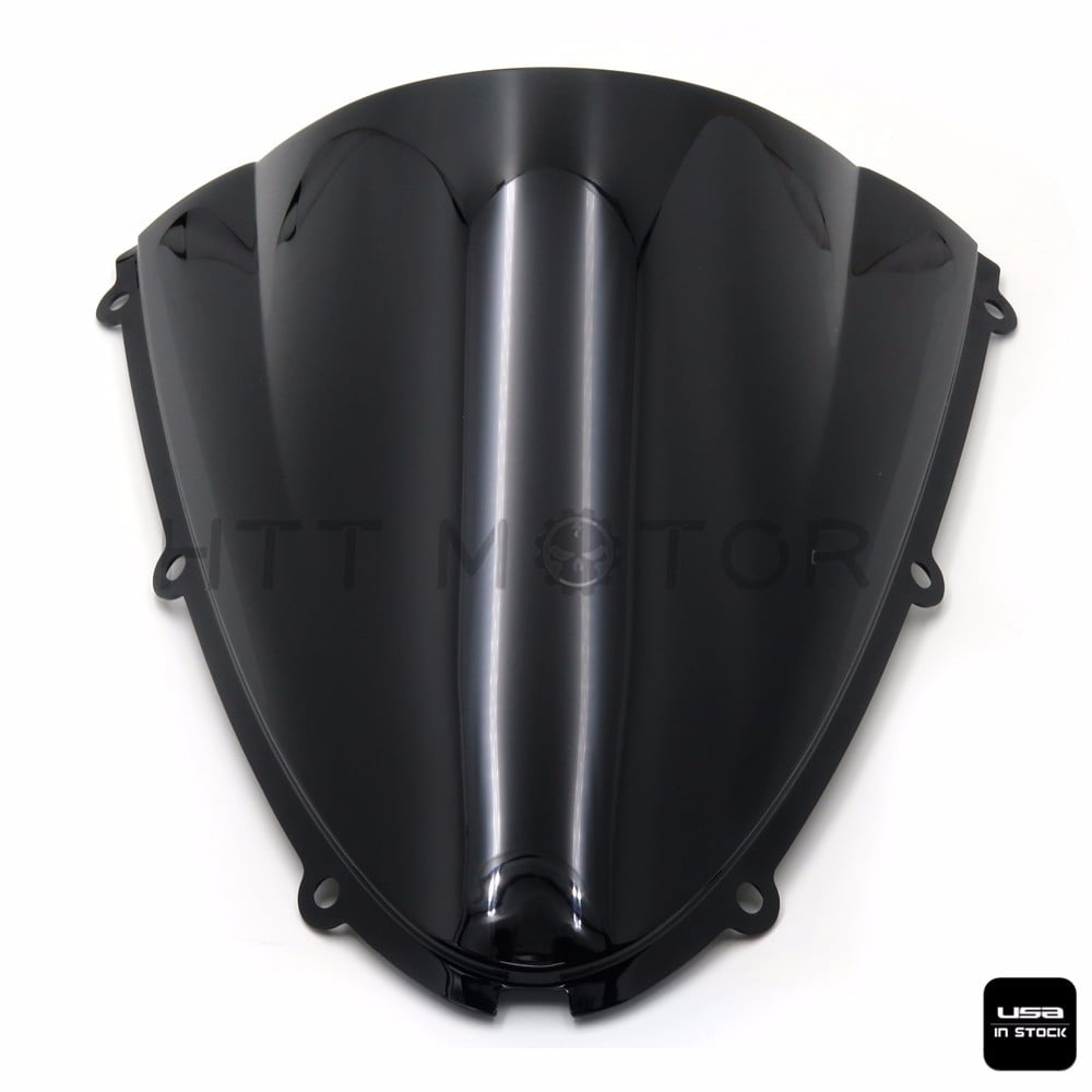 HTTMT Double Bubble Windscreen Wind Shield fit Kawasaki Ninja ZX6R 0508 ZX10R 0607