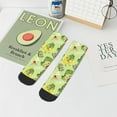 thumbnail image 5 of Salouo Cute Dinosaurs Cartoon Pattern Unisex Middle Tube Socks,Middle-Finger Knee High Socks Over The Calf Tube Stocking Crew Stockings for Women and Men Tube Socks, 5 of 8