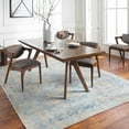 thumbnail image 5 of Hauteloom Temora Wool Living Room, Bedroom Area Rug - Contemporary - Blue, Iceblue, Taupe - 9' x 12', 5 of 10