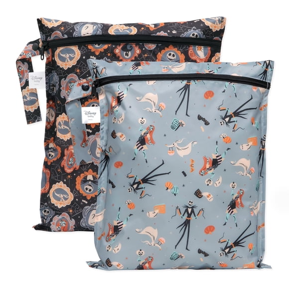 Bolsa húmeda Bumkins Disney Nightmare Before Christmas, paquete de 2