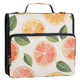 thumbnail image 5 of FORMRS Zipper Binder with Shoulder Strap 2-inch Ring 500 Sheet Capacity File Bag, Watercolor Orange, 5 of 5