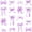 B White Purple, variant on Manfei Blue Princess Bow 7-Piece Twin Bedding Sets For Girls,Watercolor Bowknot Print Bedding Comforter Set For Kids,Reversible