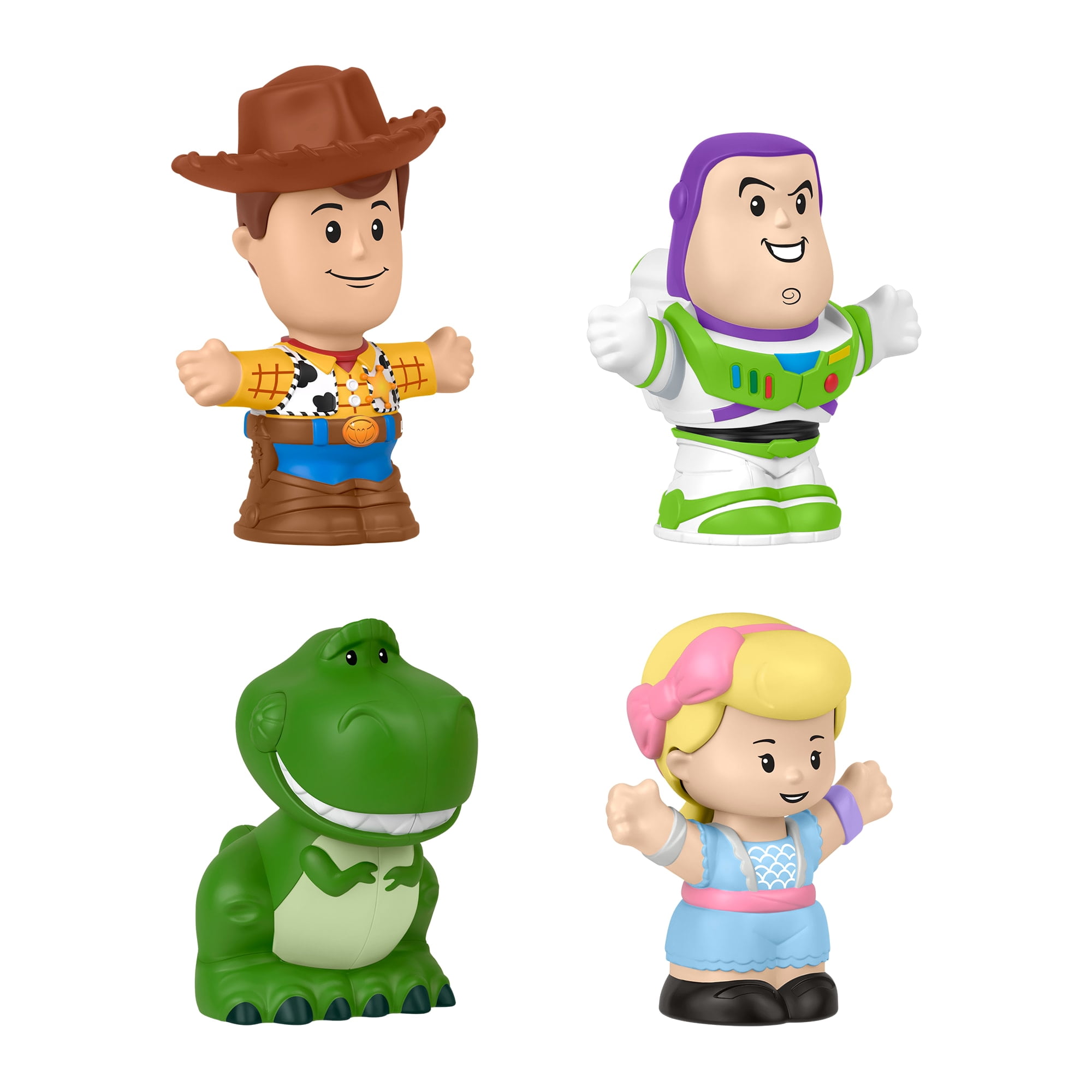 Coffret de figurines Histoire de jouets Disney Pixar de Fisher-Price pour tout-petits et enfants, 4 jouets