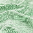 thumbnail image 4 of Home Soft Things Chevron Knit Throw- Green- 50"x60", 4 of 10