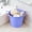 85#Purple, variant on Iron Flower Pot, Vintage Double Ear Metal Bucket for Desktop Storage, Small Industrial Planter for Succulents and Pens, Decorative Iron Container for Bathroom Kitchen and Office