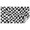 Black and White, variant on Black and White Geometric Lattice Pattern Rectangle Tablecloth 60"x84",Waterproof Polyester Rectangle Table Cloth, Wipeable Spillproof Polyester Tablecloth for Dining, Camping, Indoor and Outdoor