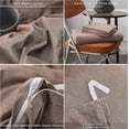 thumbnail image 4 of 100% Cotton Duvet Cover Coffee 3 Piece Set- Ultra Soft And Easy Care Bedding Set Organic Boho Bedding king , Bohemian Quilt Cover Thrown, 4 of 4