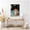 Bright Gold, variant on Kate and Laurel Tiger in the City at Night 2 Framed Canvas Wall Art by Michael Schauer 28 x 38 Sylvie Bright Gold, Industrial Urban, Animals, Cityscapes Art for Wall Decor, Living Room, Bedroom