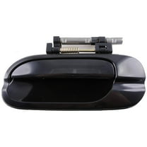 Dorman 82365 Rear Driver Side Exterior Door Handle for Specific Nissan Models, Smooth Black