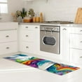 thumbnail image 3 of Rainbow Unicorns Washable Absorbent 15.7"x59" Rectangular Kitchen Mat Runner Rug - Kitchen Runners, 3 of 6