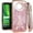 Paris Tower ROSE GOLD, variant on GSA Liquid Glitter Owl Candy Case For Motorola Moto E5 Cruise/E5 Play - Silver